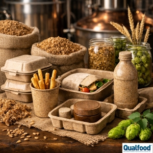 BioSupPack transforma baga&ccedil;o de cerveja em embalagens sustent&aacute;veis