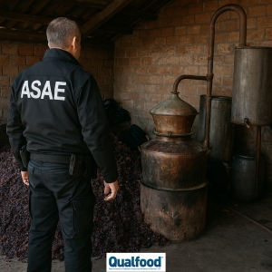 ASAE desmantela alambique ilegal e apreende mais de oito toneladas de baga&ccedil;o de uva