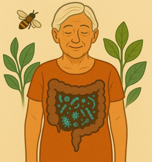 A importância de cultivar o “jardim microbiano” para a longevidade