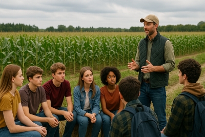 Novo projeto quer sensibilizar jovens para os desafios da agricultura