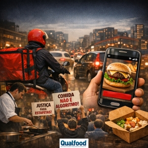 Comida N&atilde;o &eacute; App: Movimento desafia a ilus&atilde;o da conveni&ecirc;ncia digital