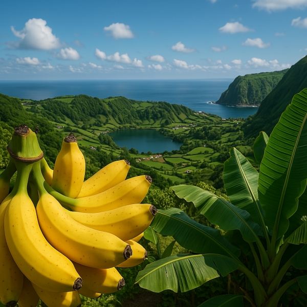 Banana dos Açores com denominação de Indicação Geográfica