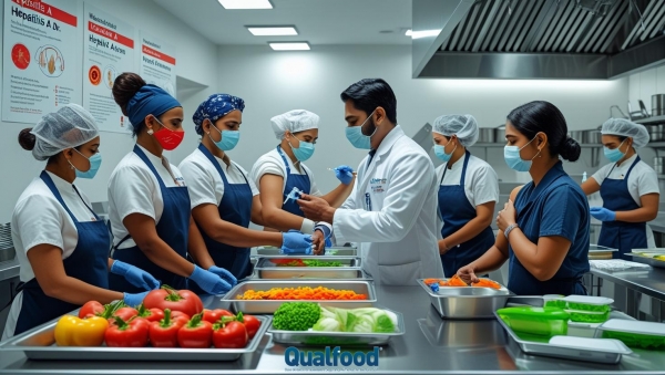 Vacinação de manipuladores de alimentos pode controlar a disseminação da hepatite A