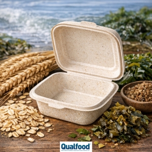 Nova embalagem biodegrad&aacute;vel combina cereais e biomassa marinha para reduzir a sensibilidade &agrave; humidade