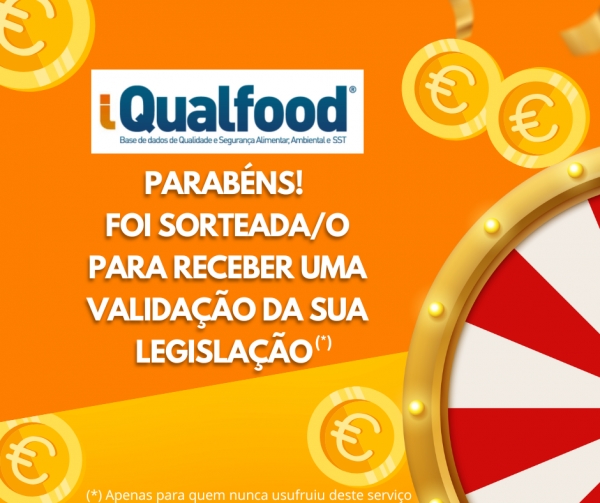 Roleta da Sorte iQualfood