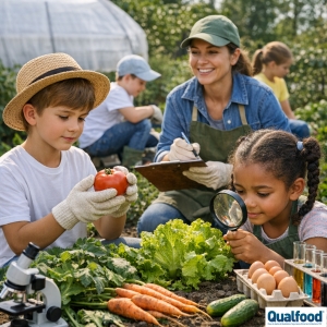 Projeto sensibiliza alunos para a produ&ccedil;&atilde;o de alimentos seguros