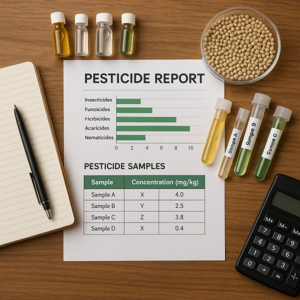 EFSA lança Relatório de Resíduos de Pesticidas de 2023