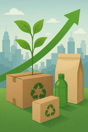 Fabrico de recipientes reutiliz&aacute;veis ​​para alimentos a partir de materiais reciclados