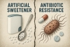 Adoçante artificial contra a resistência a antibióticos