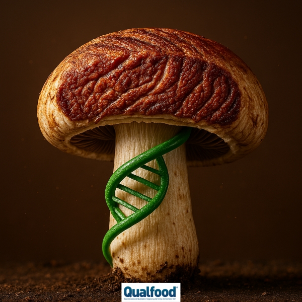Desenvolvido cogumelo geneticamente modificado mais sustentável e com sabor a &quot;carne&quot;