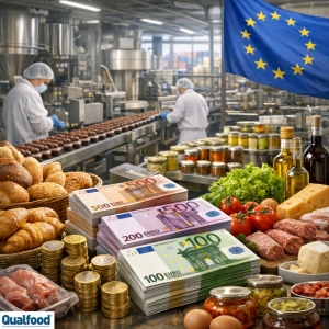 Ind&uacute;stria alimentar europeia ultrapassa 1,5 bili&otilde;es de euros de volume de neg&oacute;cios