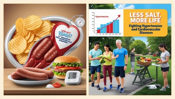 Ação contra o sal e a hipertensão na redução da carga de doenças cardiovasculares